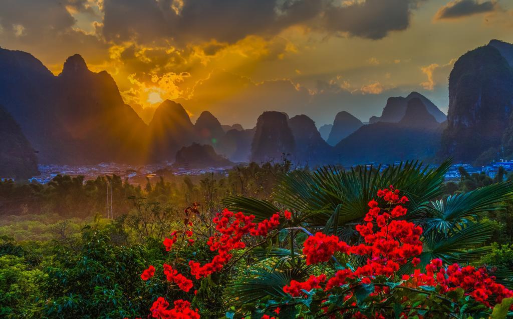 Riverside Retreat Hotel Yangshuo Bagian luar foto