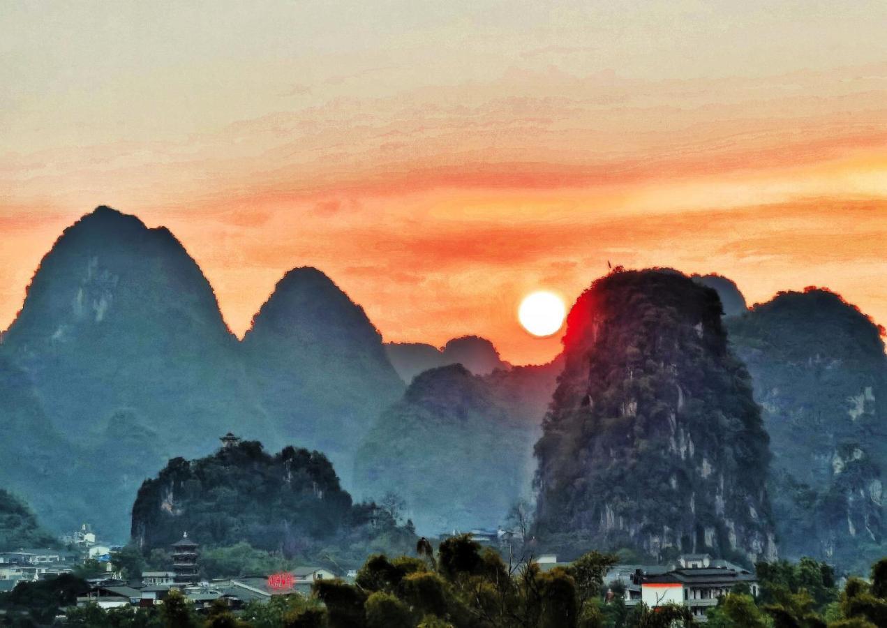 Riverside Retreat Hotel Yangshuo Bagian luar foto